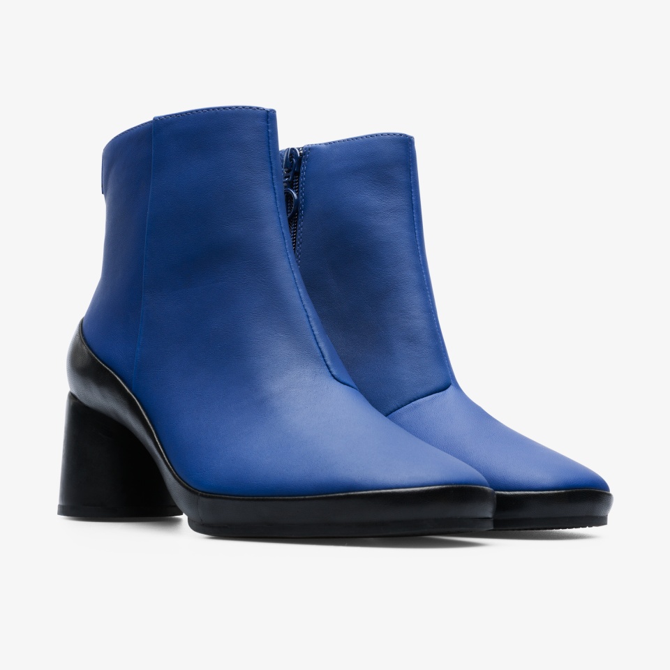 Botines Camper Upright Mujer - Azules | Camper Online + 5836WVFUM